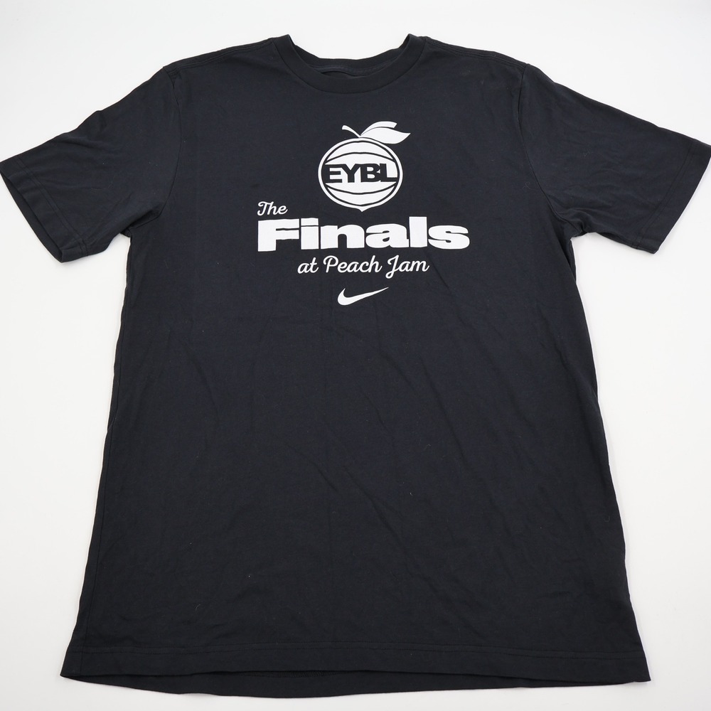 Nike EYBL Peach Jam Finals Shirt Mens L Black Player Exclusive 993399-010